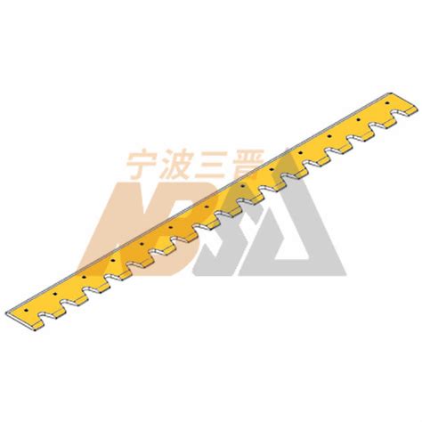 skid steer bucket serrated edge|aftermarket skid steer cutting edges.